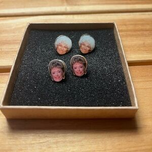 Golden Girls Jewelry Earrings Set